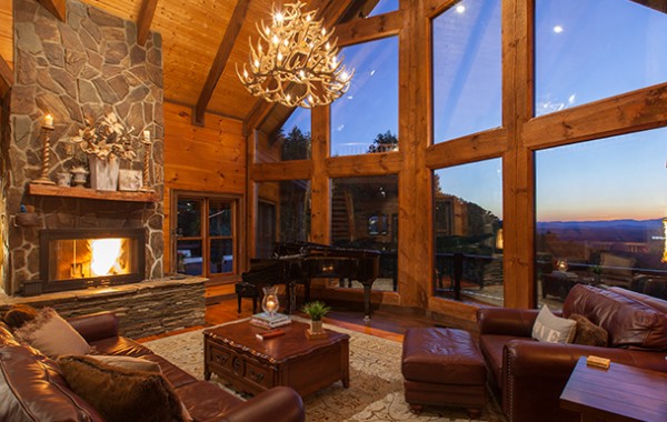 Royal Mountain Lodge Luxury Blue Ridge Cabin Rentals Cabin