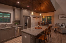 Skyfall | Cabin Rentals of Georgia | Kitchen and Dining Area