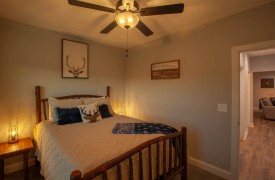 Skyfall | Cabin Rentals of Georgia | Terrace Level Queen Bedroom