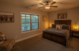 Skyfall | Cabin Rentals of Georgia | Terrace Level Queen Bedroom