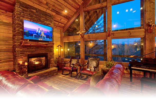 blue ridge luxury cabin